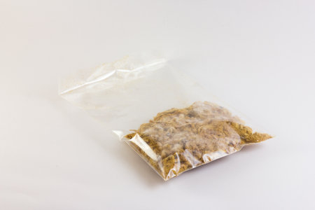 dried shredded porkの写真素材