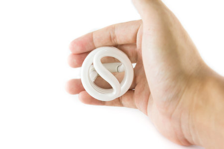 Compact Fluorescent Lampの写真素材