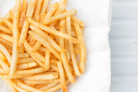 French Fries is a popular food in the worldの写真素材