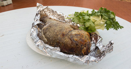 grilled fish is a popular people food eat in Thailand