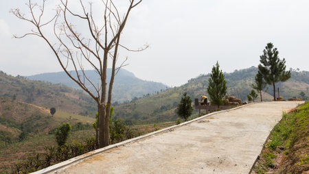 mountain is tourist attraction in Thailand