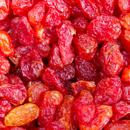 Dried tomatoes helps to maintain healthの写真素材