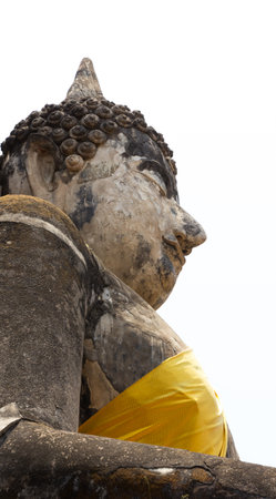 Buddha statue stone in Thailand since antiquityの写真素材