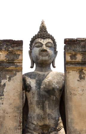 Buddha statue stone in Thailand since antiquityの写真素材