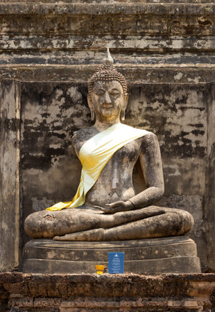 Buddha statue stone in Thailand since antiquityの写真素材