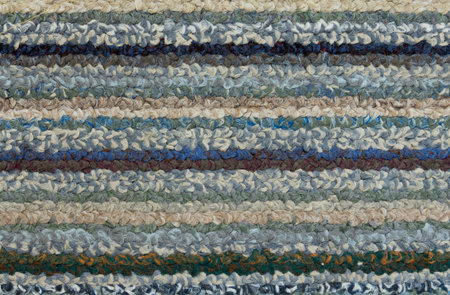 the texture of the doormat to the close-upの写真素材