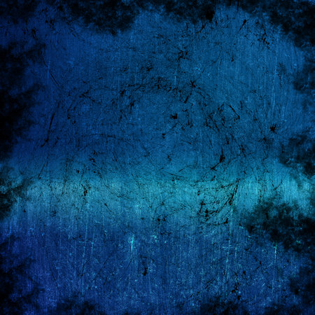 the background image of the blue Beam light in the darkの写真素材