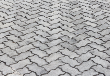 the image of the brick floor textureの写真素材
