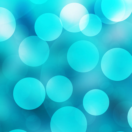 texture, abstract background is blue bokeh light is colorful for happy new year day, christmas and other event.の写真素材