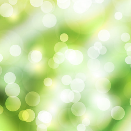 texture, abstract background is green bokeh light is colorful for happy new year day, christmas and other event.の写真素材
