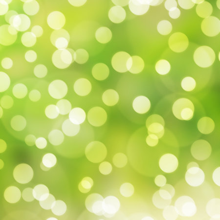 texture, abstract background is green bokeh light is colorful for happy new year day, christmas and other event.の写真素材