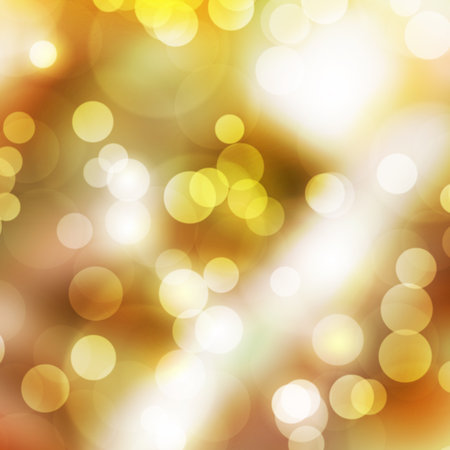 texture, abstract background is yellow bokeh light is colorful for happy new year day, christmas and other event.の写真素材