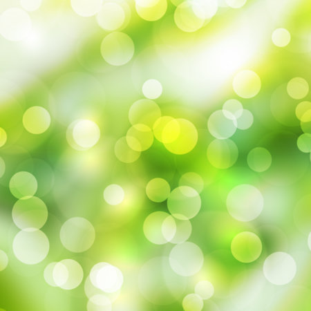 texture, abstract background is green bokeh light is colorful for happy new year day, christmas and other event.の写真素材