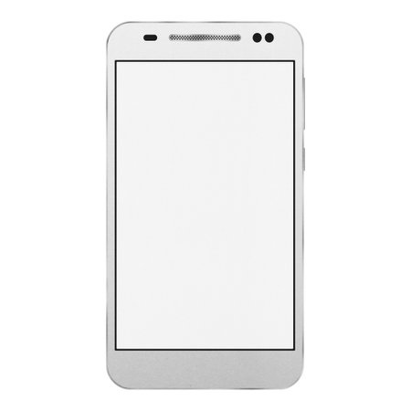 the Smartphone for Social Network in Internet with Digital Technology Mobile of Illustrationの写真素材