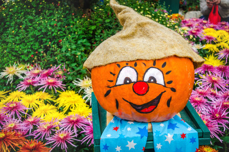 merry pumpkinの写真素材