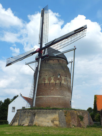 Torenmolen van Gronsveld millのeditorial素材