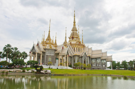 Luang Poe Toe temple,Nakorrachasima, Thailandの写真素材