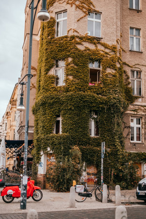 Berlin, Germany - September 5, 2019: Berlin cityscape with Berlin TV tower.のeditorial素材