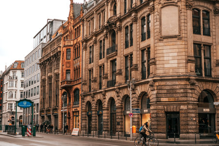 Berlin, Germany - February 2, 2020: Berlin cityscape with old architecture.のeditorial素材
