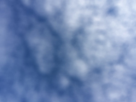 Blurred photography / Sky and clouds backgroundの写真素材