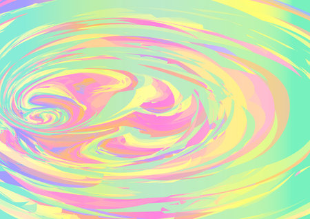 Abstract colorful pastel background. Dynamic effect vector illustration for brochure, web banner, flyer, card, poster design template. Abstract color modern futuristic  wavy shape style decoration.のイラスト素材