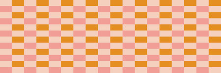 Retro Groovy Christmas holidays seamless patternのイラスト素材