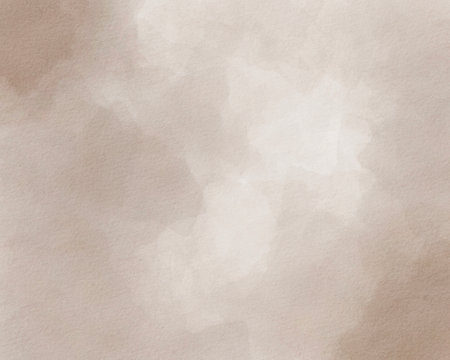Vintage watercolor background in soft beigeの写真素材