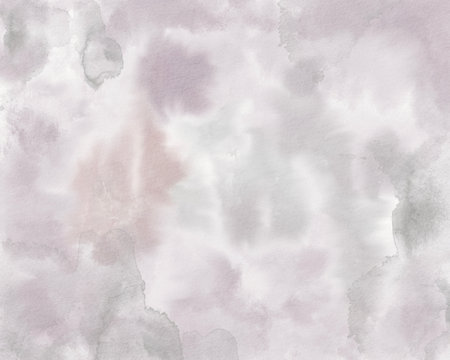 Soft watercolor texture with subtle grayの写真素材