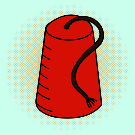 Fez of Turkey pop art vector illustrationのイラスト素材