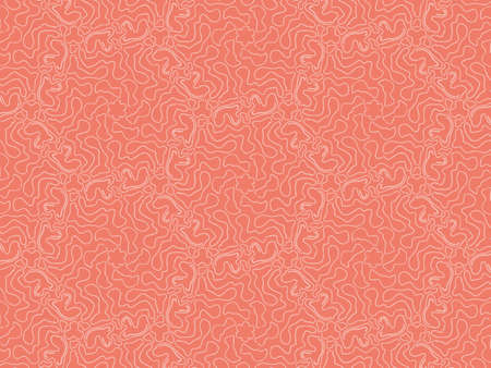 Geometric background from flowers red. Uniform pattern background.