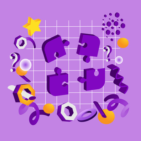 Abstract colorful background with geometric elements. Vector illustration for banner, website and your design.のイラスト素材