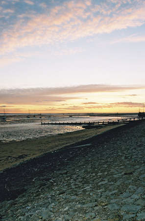 Sunset-on-Sea Colour Photograph の写真素材