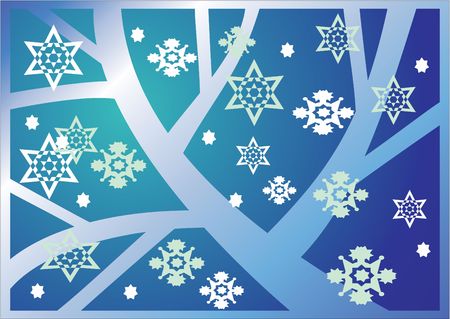 Winter backgroundsの写真素材