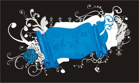 Romance bannerのイラスト素材