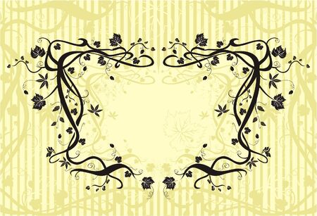 old-fashioned frameのイラスト素材