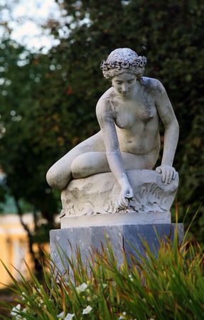 garden sculptureの写真素材