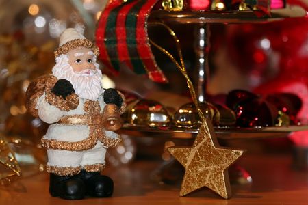 Christmas arrangementの写真素材