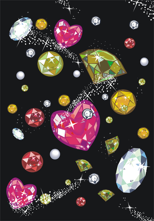 Jewelsのイラスト素材