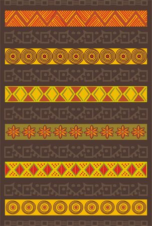 Ethnic Patternのイラスト素材