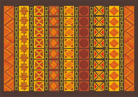 Ethnic Pattern のイラスト素材