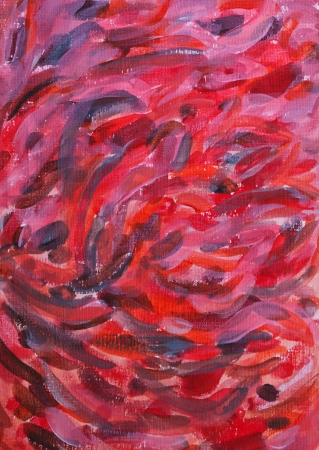 Abstract  painting red  background の写真素材