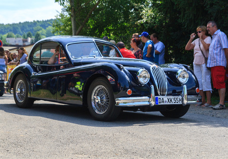 BAD KOENIG - JULY 09:  Classic car festival, Bad Koenig, Germany  July 09, 2017のeditorial素材