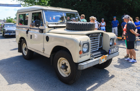 BAD KOENIG - JULY 09:  Classic car festival, Bad Koenig, Germany  July 09, 2017のeditorial素材