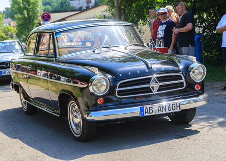 BAD KOENIG - JULY 09:  Classic car festival, Bad Koenig, Germany  July 09, 2017のeditorial素材