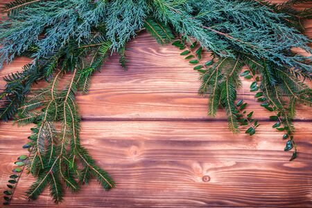 Christmas background with copy spaceの写真素材