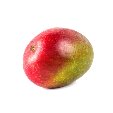Mango fruits isolated on white background.の写真素材