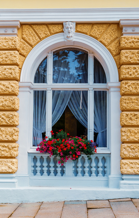 Romantic architecture of Bohemia. Marianske Lazne (Marienbad), Czech Republicの写真素材