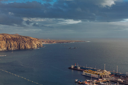 Los Cristianos, Tenerife, Canary Islands, Spain - February 2, 2026: Fred. Olsen Express ferry at the...