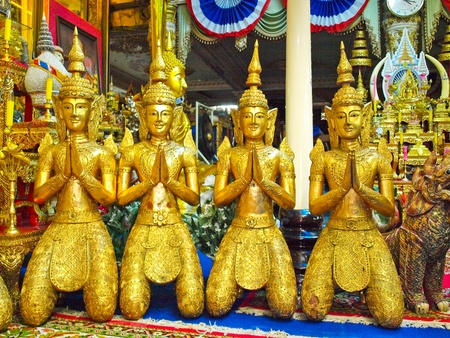 Thai Dolls, Thailand.の写真素材