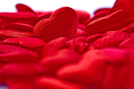 Hearts of Love., Happy Valentine's Day.の写真素材